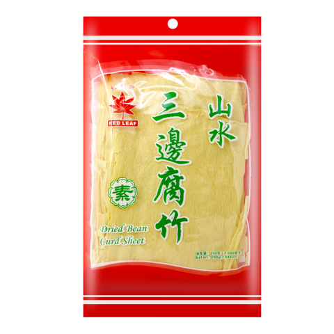 Red Leaf Dried Bean Curd Sheet 7 Oz (200 g)