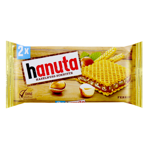Nutella Wafer Hazelnut Sandwiches, 2 pieces 3.5 Oz (100 g)