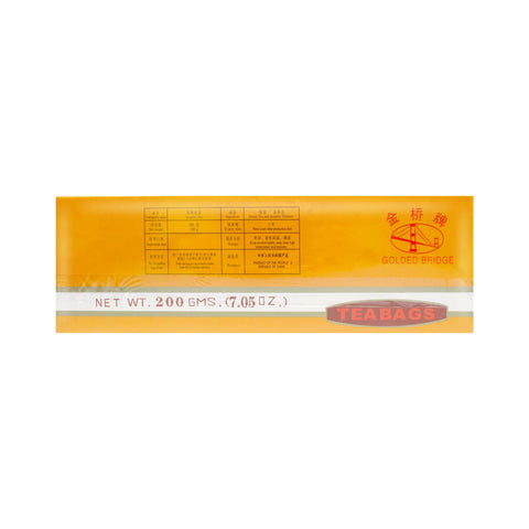 Golden Bridge Jasmine Tea 100 tea bags 7.05 Oz (200 g)
