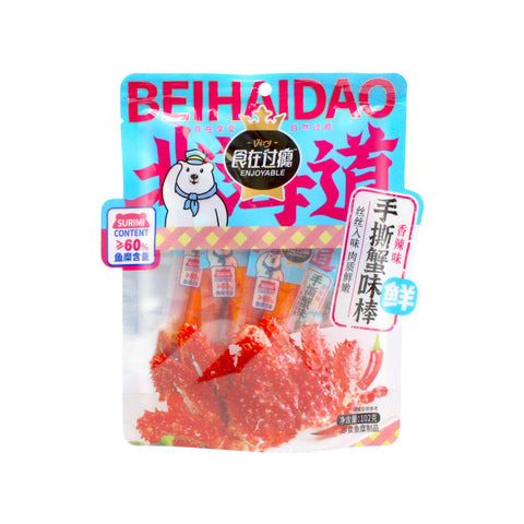 SZGY Hand Shredded Crab Flavor Stick 3.6 Oz (102 g)