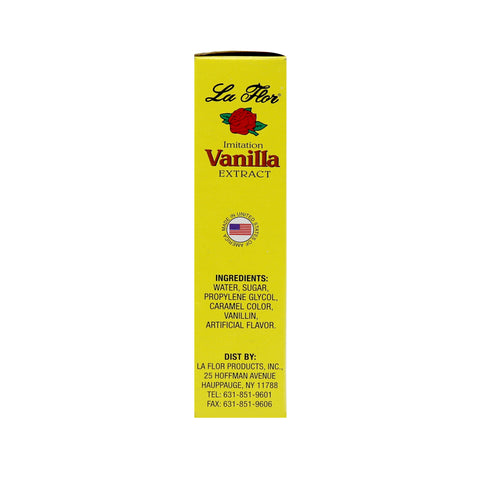 La Flor Imitation Vanilla Extract 1 Fl Oz (29 mL)