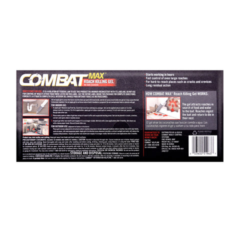 Combat Max Roach Killing Gel 1.05 Oz (30 g)