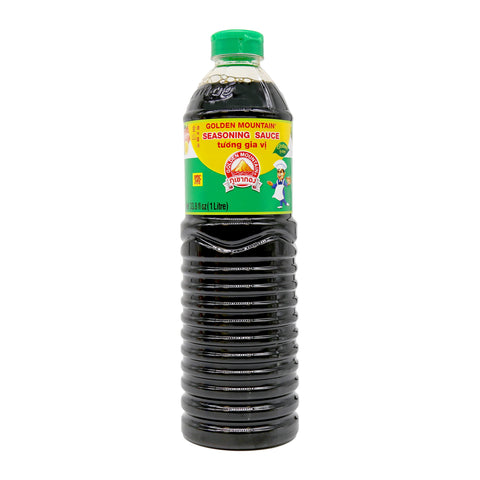 Golden Mountain Seasoning Sauce 33.8 FL Oz - Soybean Sauce