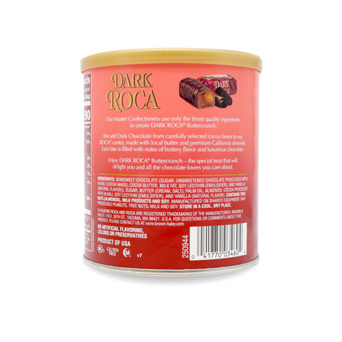 Brown & Haley Dark Roca The Original Buttercrunch Toffee with Almonds and Dark Chocolate 10 Oz (284 g)
