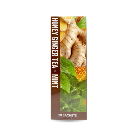 Pocas Instant Honey Ginger Tea Mint Flavor 20 Sachets 12.7 Oz (360 g)