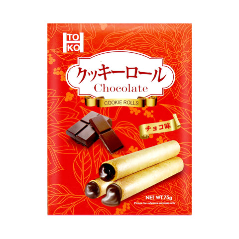 TOKO Chocolate Cookie Rolls 2.64 Oz (75 g)