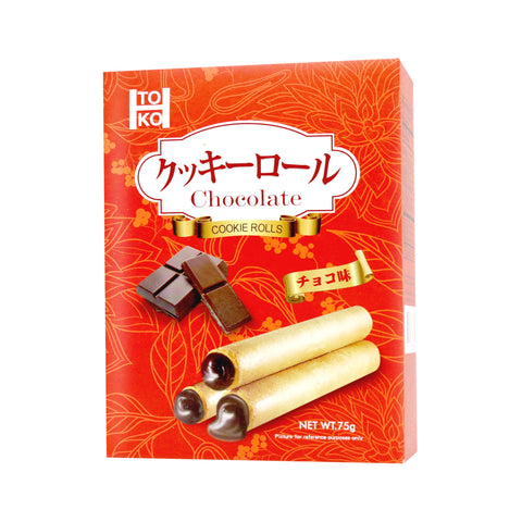 TOKO Chocolate Cookie Rolls 2.64 Oz (75 g)