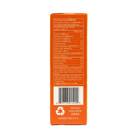 President Brand Instant Ginger Honey Crystal Angelicae Sinensis Radix Flavor, 12 sachets 4.23 Oz (120 g)