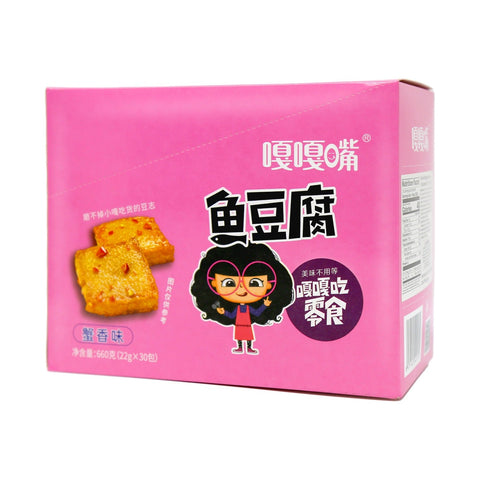 Surimi Fish Soybean Snacks Crab Flavor 30 Bags 23.28 Oz (660 g)