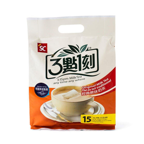 3:15PM Instant Original Milk Tea 15 sachets 10.58 Oz (300 g) - 3点一刻经典原味奶茶 - CoCo Island Mart
