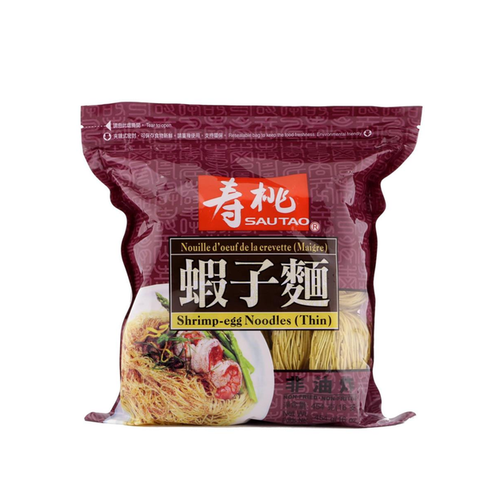 SAUTAO Shrimp-Egg Thin Noodle 16 Oz (454 g) - CoCo Island Mart