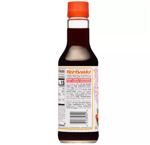 KIKKOMAN Original Teriyaki Marinade and Sauce 10 FL Oz (296 mL)