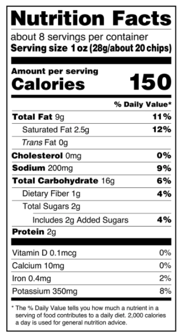 UTZ Honey Barbeque Flavored Potato Chips 2.75 Oz (78 g)