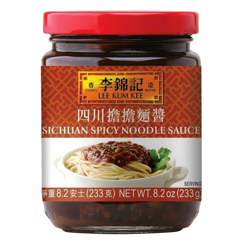 LEE KUM KEE Sichuan Spicy Noodle Sauce 8.2 Oz (233 g) - 四川擔擔麵酱 233克