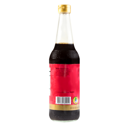Pat Chun Black Rice Vinegar Sauce 20 FL Oz (600 mL) - 八珍 黑糯米醋