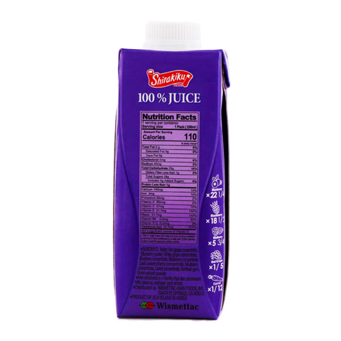 Shirakiku Violet Smoothie 8.45 FL Oz (250 mL)