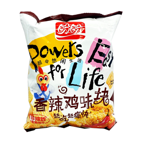 Pan Pan Rice Cracker Spicy Chicken Flavor 3.7 Oz (105 g) - 盼盼 麦香鸡味 香辣味 105克