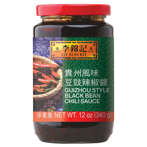 LEE KUM KEE Guizhou Style Black Bean Chili Sauce 12 Oz (340 g) - 贵州風味豆豉辣椒酱 340克