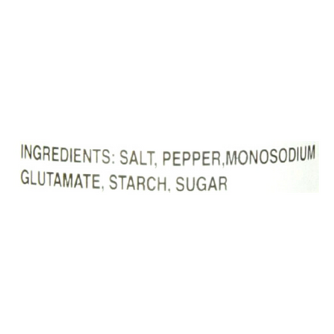 S&B Seasoned Pepper (Coarse) 3.1 Oz (90 g)