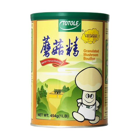 Totole Granulated Mushroom Bouillon 1LB (454 g) Canister - 太太乐蘑菇精调味料