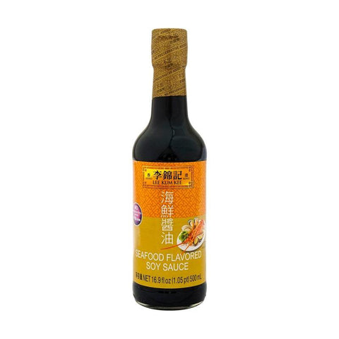 LEE KUM KEE Seafood Flavored Soy Sauce 16.9 FL Oz (500 mL) -李锦记海鲜酱油 16.9 FL Oz - CoCo Island Mart