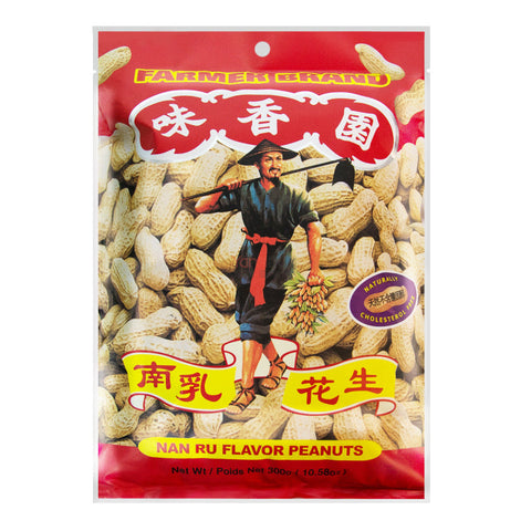 Farmer Brand Nan Ru Flavor Peanuts 10.58 Oz (300 g) -味香园南乳花生
