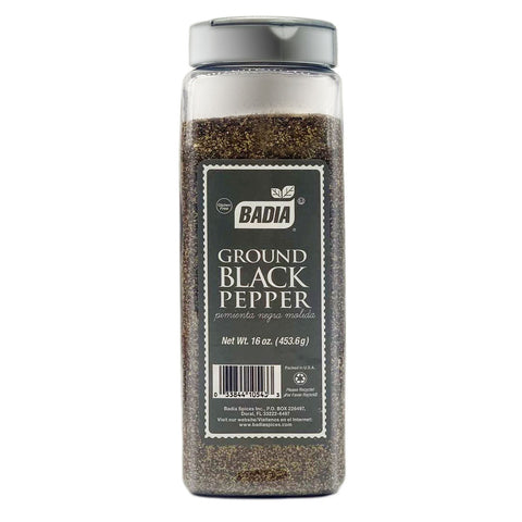 Badia Ground Black Pepper 16 Oz (453.6 g)