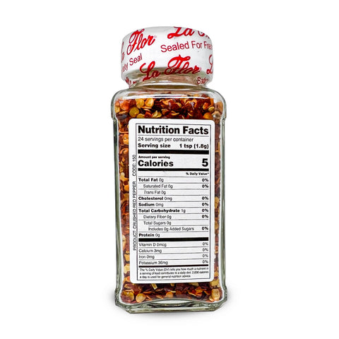 LA FLOR, Crushed Red Pepper, 1.5oz