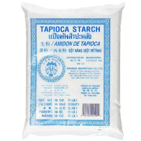 生粉 Erawan Tapioca Starch Powder | Tapioca Flour 16 Oz (1LB)
