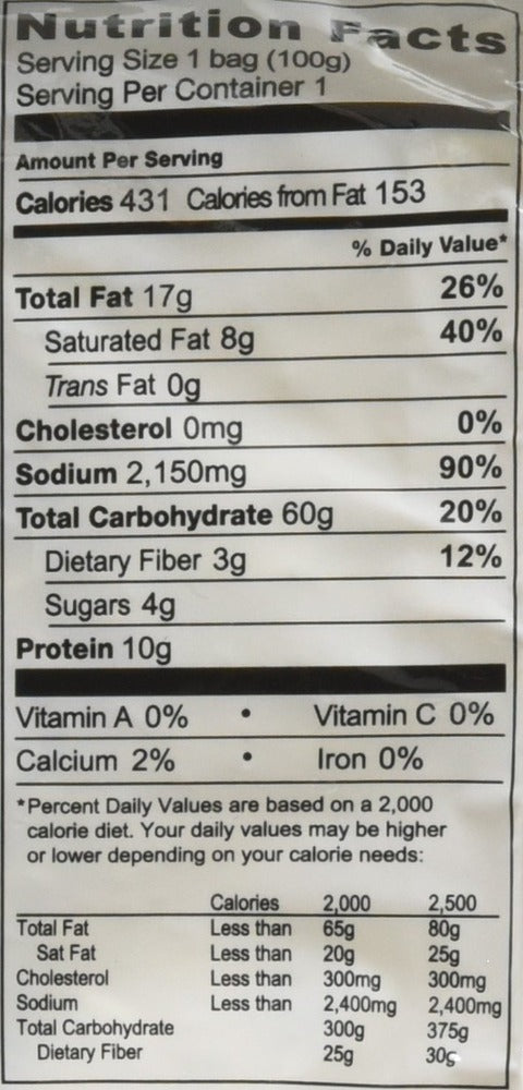 Nissin Instant Black Garlic Ramen Noodles with Soup Base 3.5 (100 g)