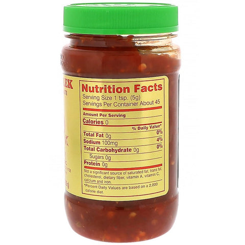 Huy Fong Ground Fresh Chili Paste (Sambal Oelek) 8 Oz (226 g) - 素辣椒酱