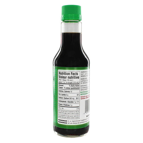 KIKKOMAN Less Sodium Soy Sauce 10FL Oz (296 mL)
