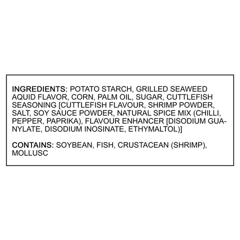 Tao Kae Noi Z Roll Farm Potato Stick Wrapped in Seaweed Hot Chili Squid Flavor 6 Packets 2.54 Oz (72 g) - CoCo Island Mart
