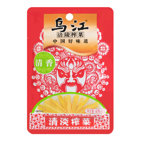 WUJIANG Light Flavor Preserved Mustard Tuber 2.82 Oz (80 g)