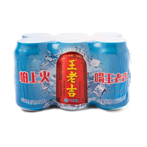 Wang Lao Ji - Wong Lo Kat Herbal Tea 310 mL x 6 CANS 62.88 FL Oz (1.86 L) - 王老吉凉茶植物饮料