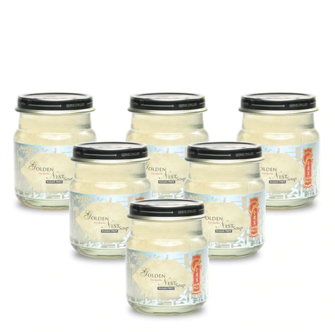 Golden Nest Premium Bird’s Nest Soup Sugar Free 6 bottles 15 Fl Oz (450 mL)