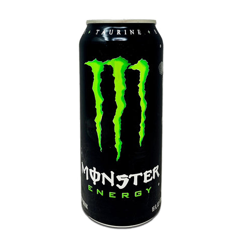 Original Green MONSTER ENERGY Drink, 16 fl oz