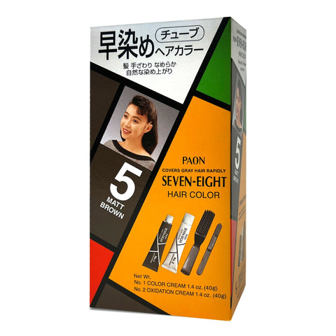 Paon Seven-Eight Hair #5 Color Matt Brown