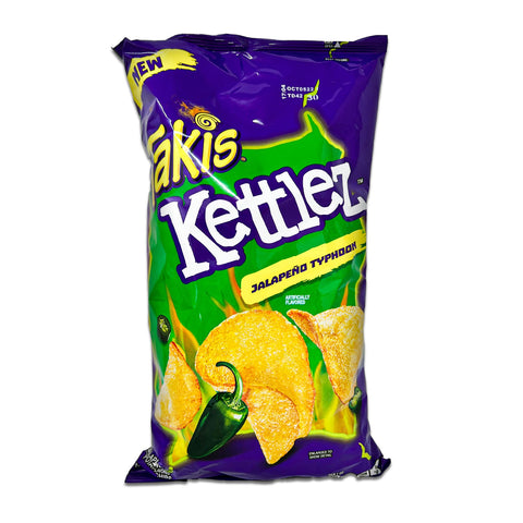 TAKIS Kettlez Potato Crisps Fuego Jalapeño Typhoon, 227g (8oz)