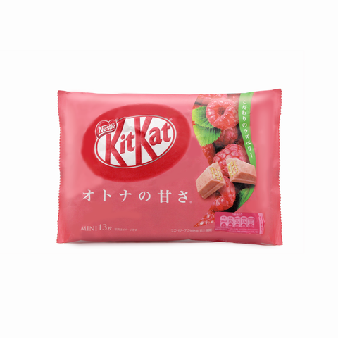 KITKAT Raspberry Mini Biscuit 13 Pieces 4.44 Oz (126.1 g)