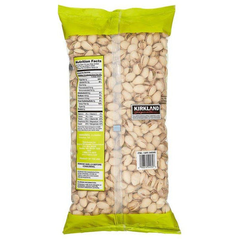 Kirkland Signature Roasted and Salted Pistachios 48 Oz (1.36 Kg) - CoCo Island Mart