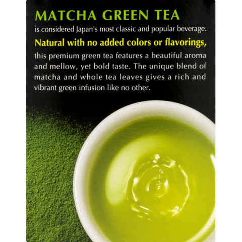 Ito En Matcha Green Tea Traditional 20 Tea Bags 1.05 Oz (30 g)