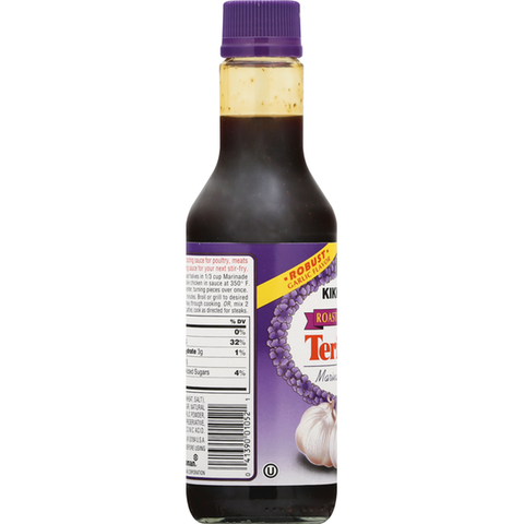 KIKKOMAN Roasted Garlic Teriyaki Sauce 10FL Oz (296 mL) - CoCo Island Mart