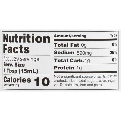 KIKKOMAN 38% Less Sodium Soy Sauce 20FL Oz (591 mL)