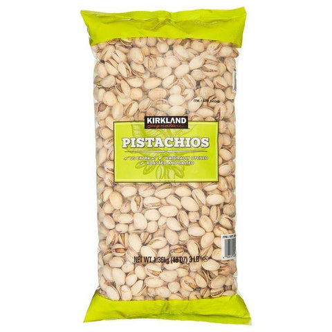Kirkland Signature Roasted and Salted Pistachios 48 Oz (1.36 Kg) - CoCo Island Mart