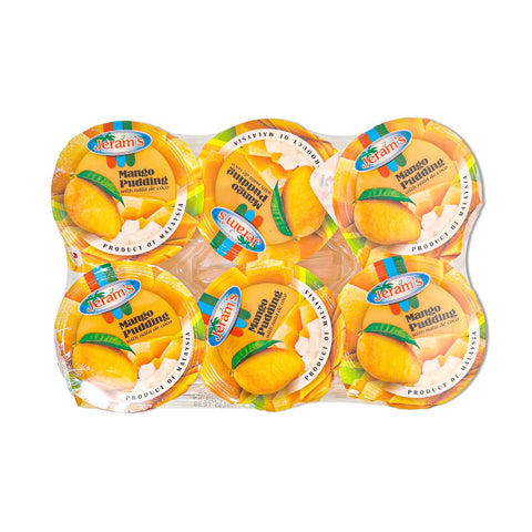 JERAM'S Mango Pudding With Nata De Coco, 480g