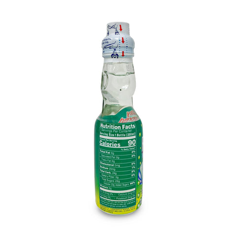 Sangaria Ramune Soda, Mmm Melon Flavor, 6.76 Fl Oz (200mL)