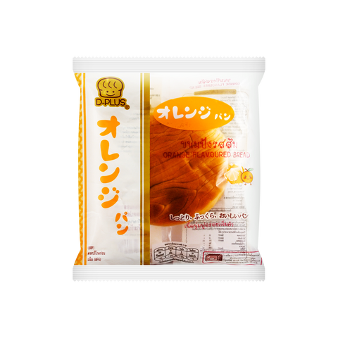D-PLUS Baked Wheat Cake Orange Flavor Pastry Roll 2.64 Oz (75g)