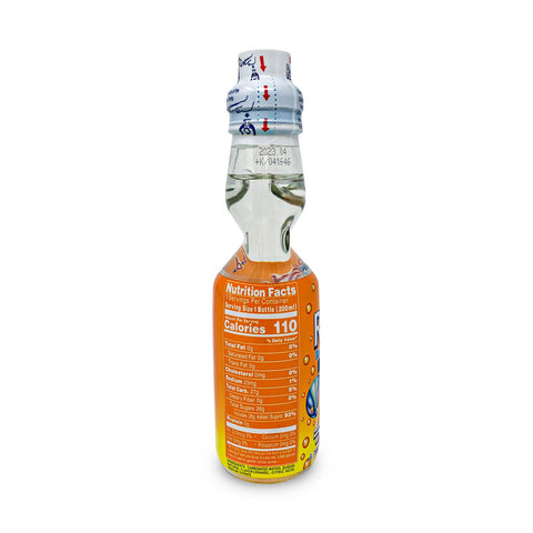 Sangaria Ramune Soda, O-mazing Orange Flavor, 6.76 Fl Oz (200mL)
