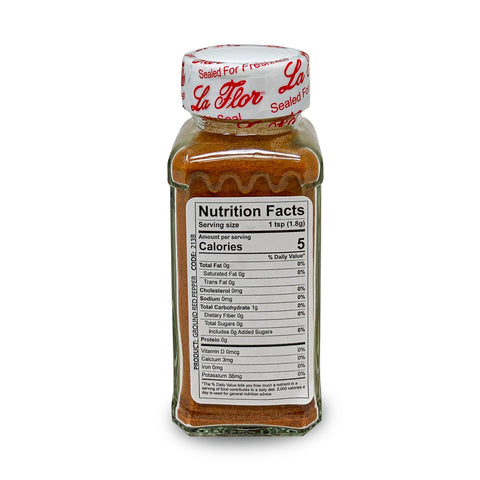 LA FLOR, Hot Ground Red Pepper, 1 1/2 oz